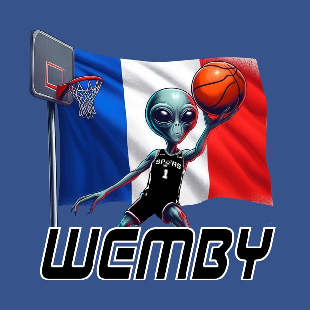 Wemby - ALIEN (w/French flag) by OG Ballers