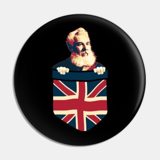 Alexander Graham Bell In My Pocket Pin