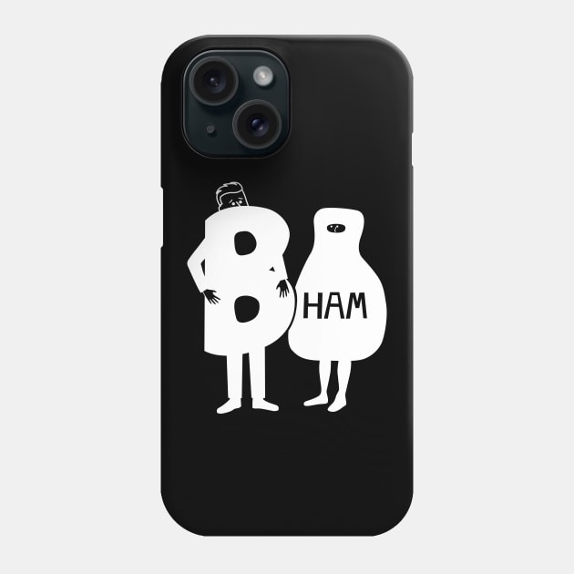 TKAM Boo Ham white Phone Case by Wright Art