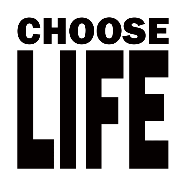 Choose Life - Retro 80's by GabrielsCorner