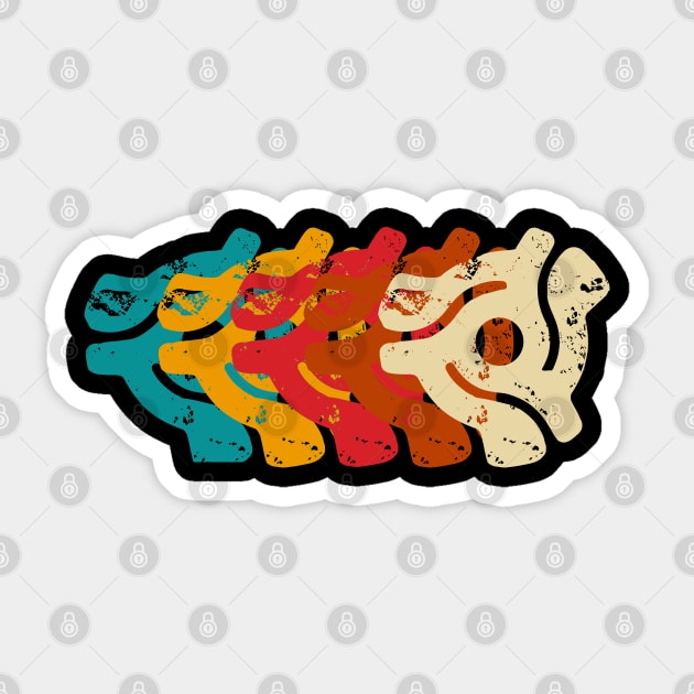 45 rpm adapter - 45 Rpm Adaptor - Sticker | TeePublic