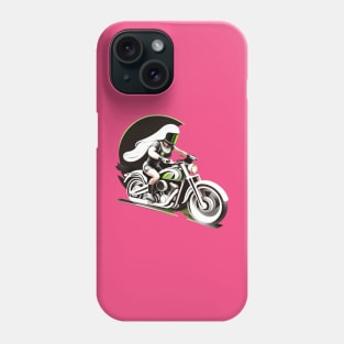 Girl Biker Art Phone Case