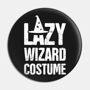 Lazy Wizard Costume | Funny Renaissance Festival Design Pin