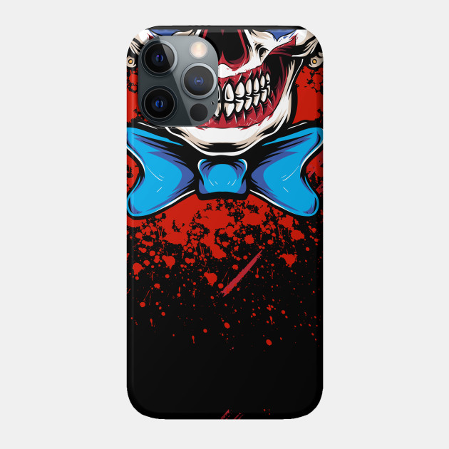 Skull Clown Face Mask - Skull Clown Face Mask - Phone Case