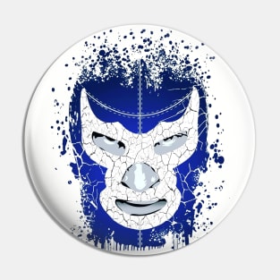 Feel-Ink Blue Demon Lucha Libre Mexican Wrestler Legend Pin