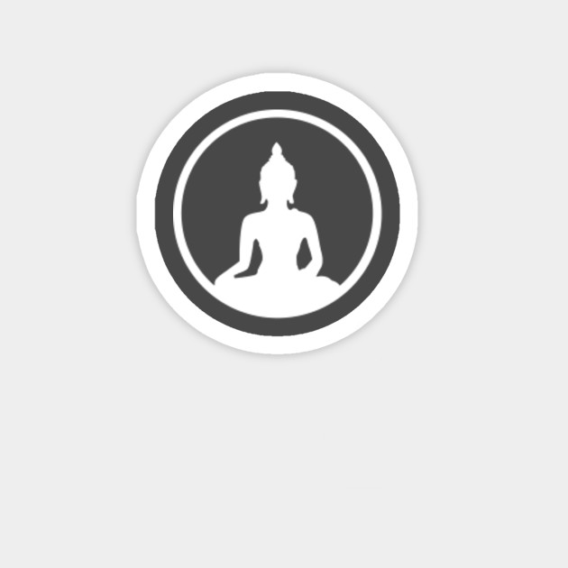 Buddha Silhouette Buddha Magnet Teepublic