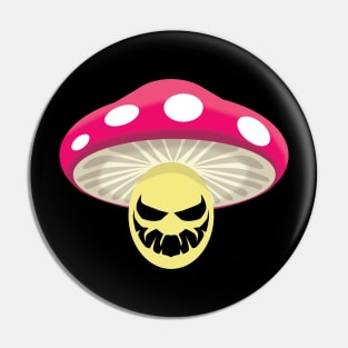 Wicked Mushroom Pin