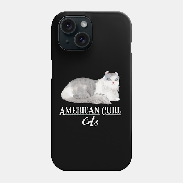 American curl cats Phone Case by artsytee