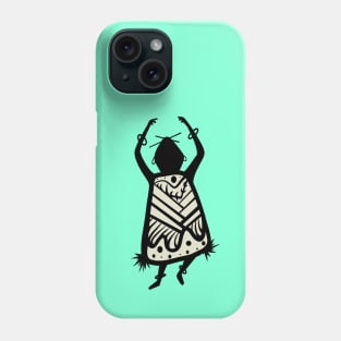 Dancer Cave Person Phone Case