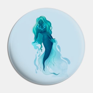 Aquarius Mermaid Pin