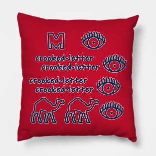 M-I-S-S-I-S-S-I-P-P-I: Ole Miss edition #3 Pillow