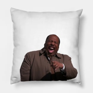 Stanley Hudson laughing Pillow