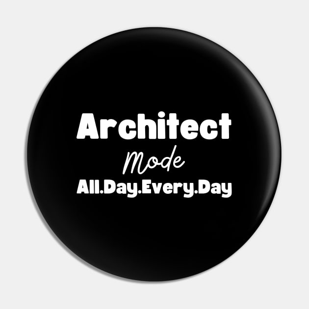 Architect Gift Pin by HobbyAndArt