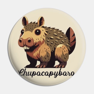 Chupacapybara Pin