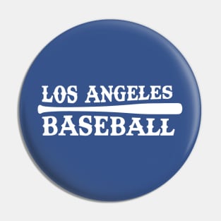 Los Angeles Baseball Pin