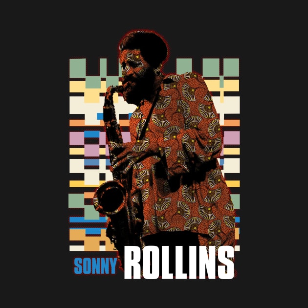 Sonny Rollins Graphic print by HAPPY TRIP PRESS