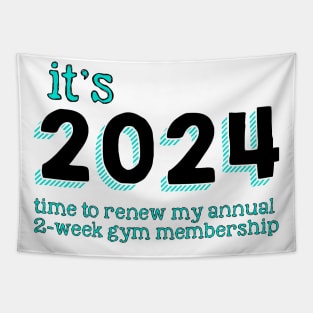 2024 Gym Membership Tapestry