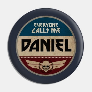 Vintage Name Tag: Daniel Pin