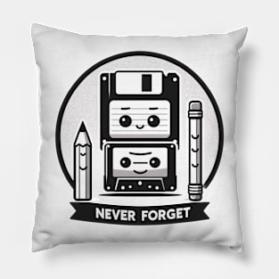 Never Forget Pillow