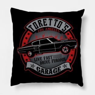 Dom Garage Pillow