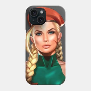 CAMMY WHITE PORTRAIT (STREET FIGHTER) Phone Case