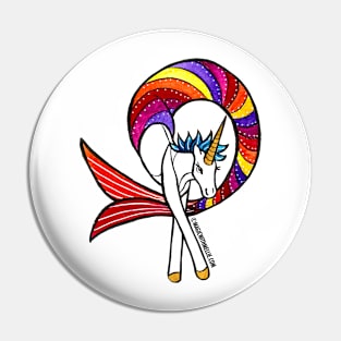 Rainbow Mermaid Unicorn — Mermay Unicorn Illustration series Pin