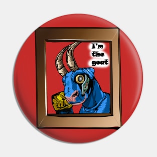 grass arts presents, the goat Pin