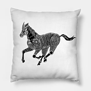 Armored Horse Pillow