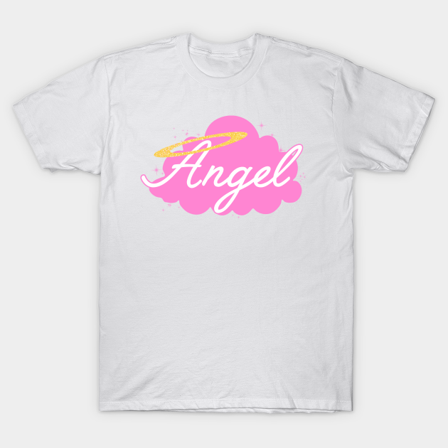 angel pink shirt