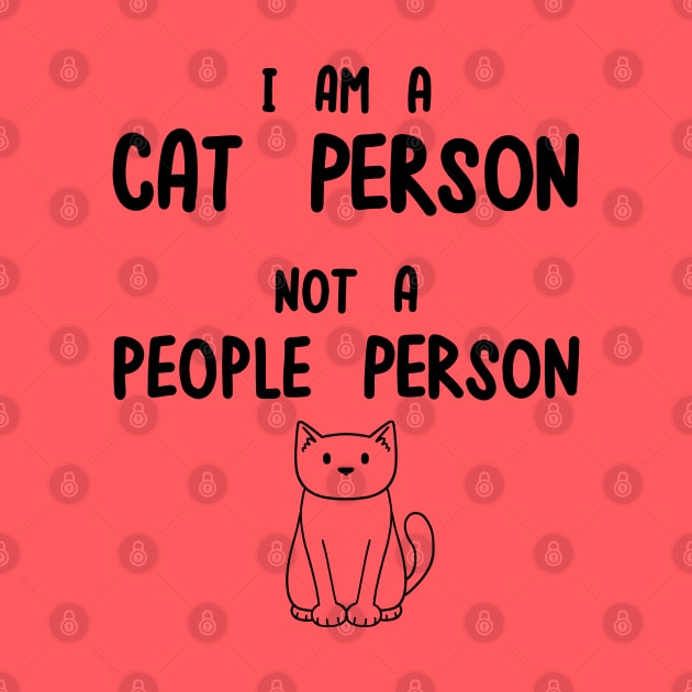 I am a cat person, not a people person by Doodlecats 