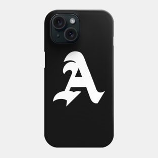 Gothic Letter A Phone Case