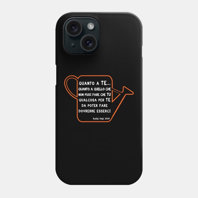 "QUANTO A TE... " (Evangelion cit 2019) Phone Case by stellablanch