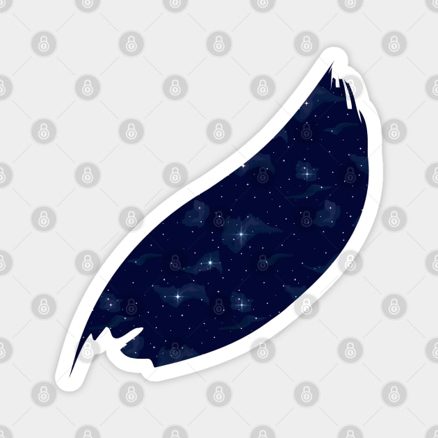 Night sky stars pattern. Magnet by CraftCloud