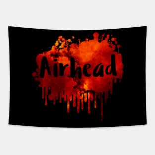 Airhead Funny 80's graphic Tapestry