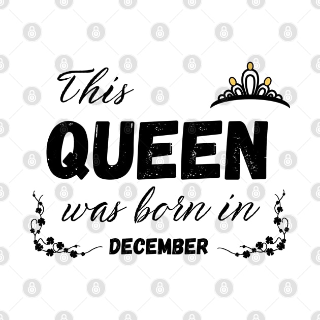 Queen born in December by Kenizio 