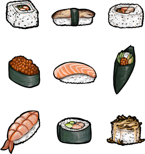 Sushi Magnet