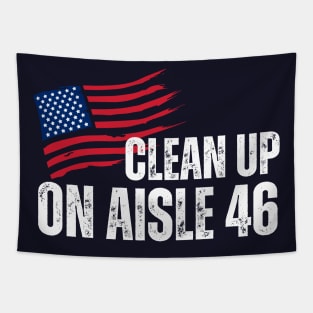 Clean Up on Aisle 46 Tapestry