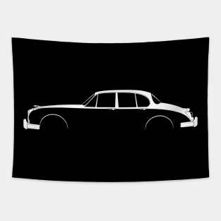 Jaguar Mark II Silhouette Tapestry