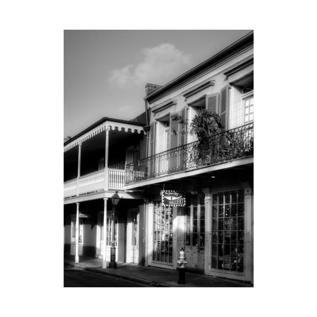 617 Chartres Street in Black and White by MountainTravel