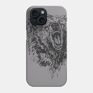 Angry Bear Phone Case