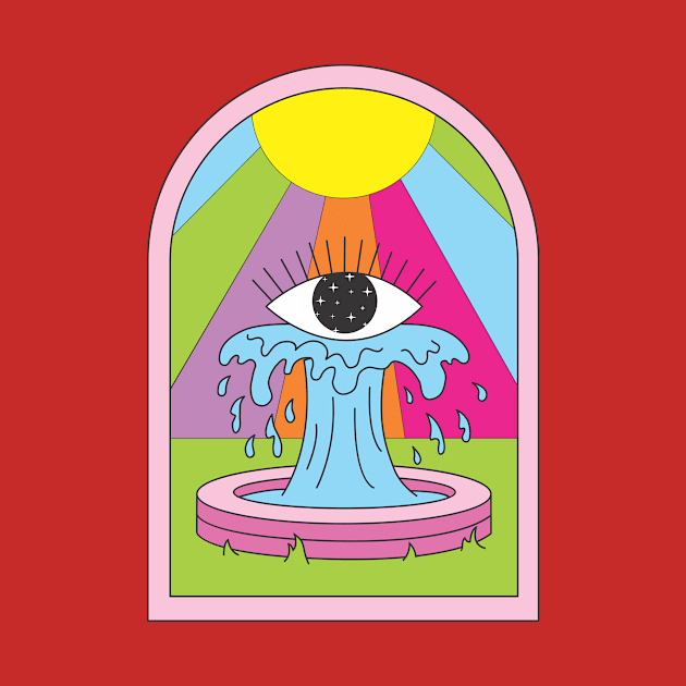 Fantasy Eye Fountain by fernandaffp