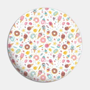 Icecream Design Pin