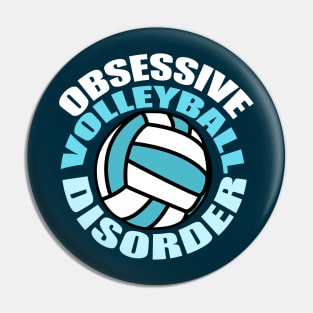 Obsessive Volleyball Disorder Pin