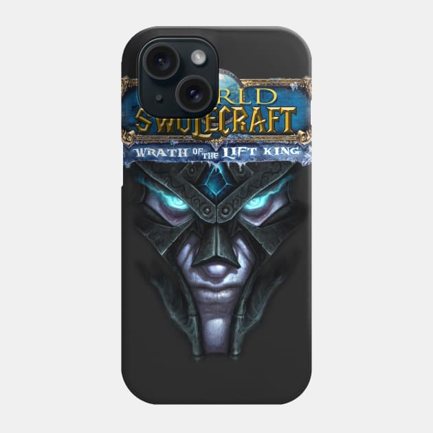 World of Swolecraft: Wrath of the Lift King v2 Phone Case by Christastic