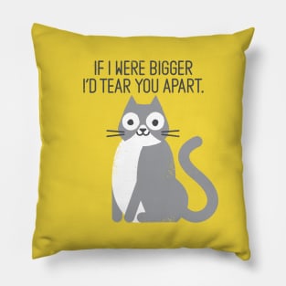 Purrfectly Honest Pillow