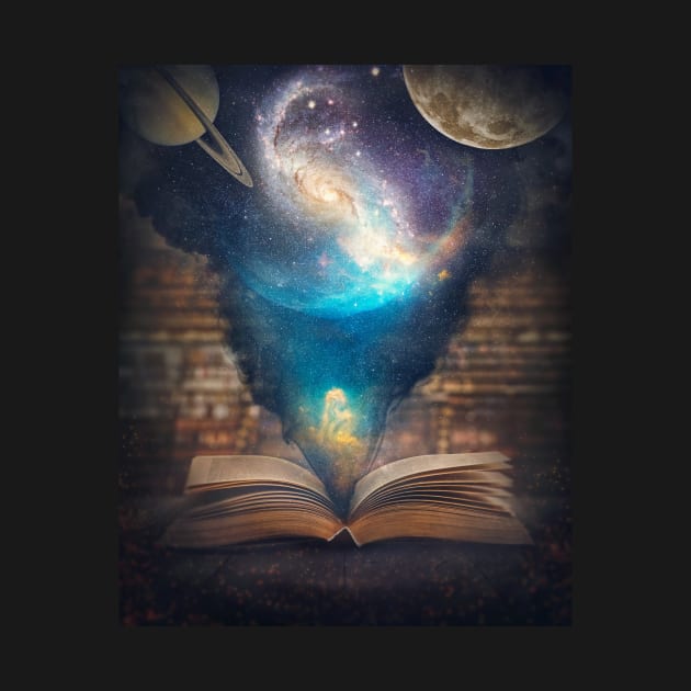 The universe inside a book by psychoshadow