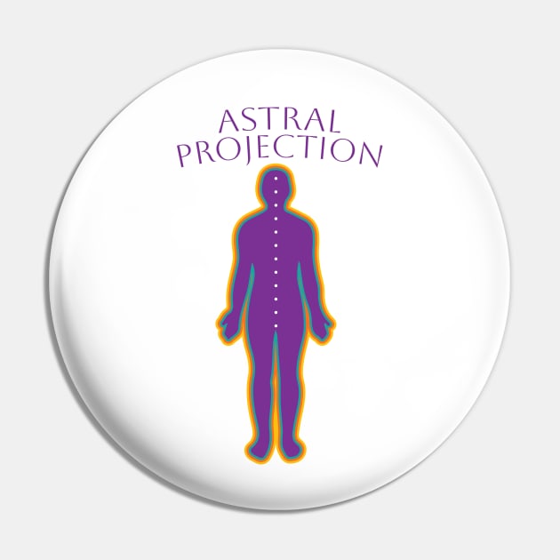 Astral Projection Pin by Vortexspace