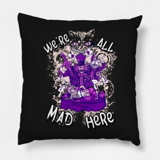 Alice in Madland Pillow