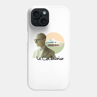 Le Corbusier and Villa Savoye Phone Case