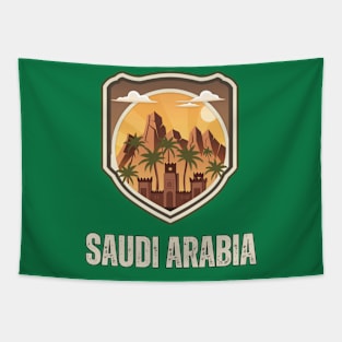 Saudi Arabia Tapestry